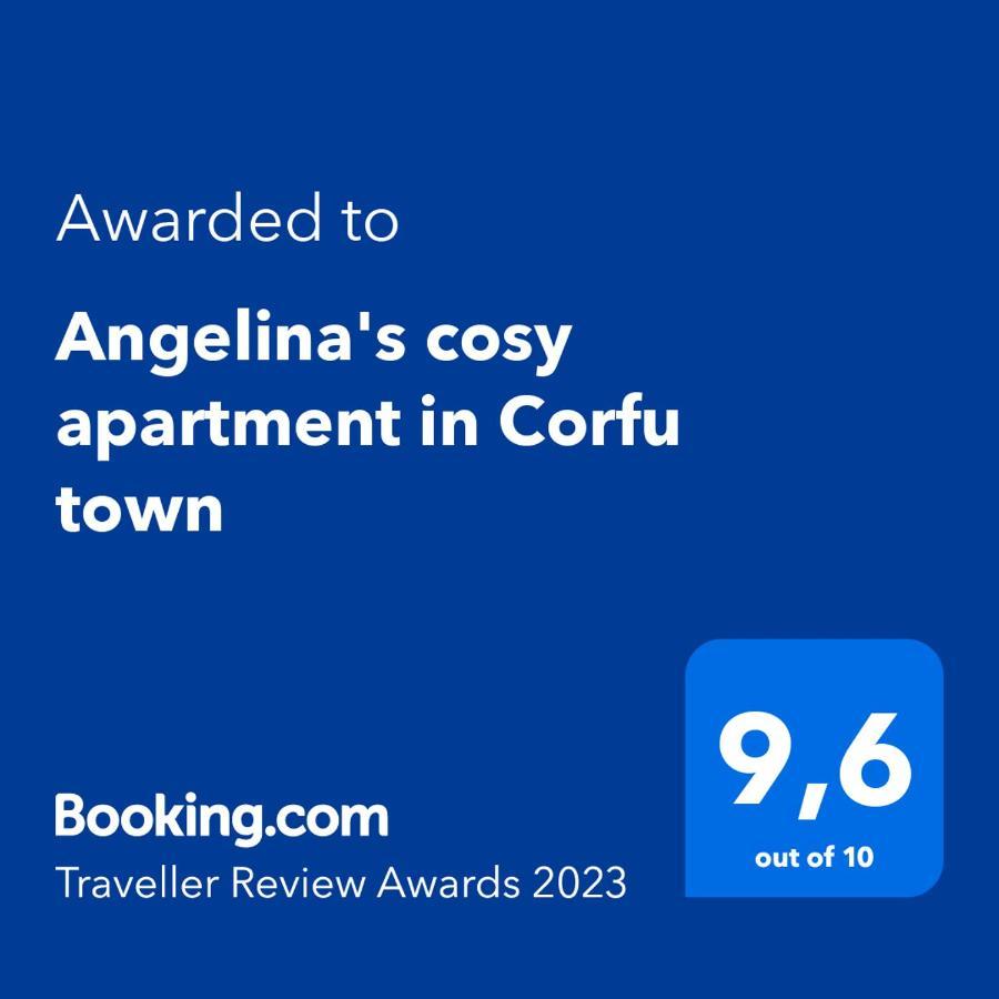 Angelina'S Cosy Apartment In Corfu Town Kültér fotó